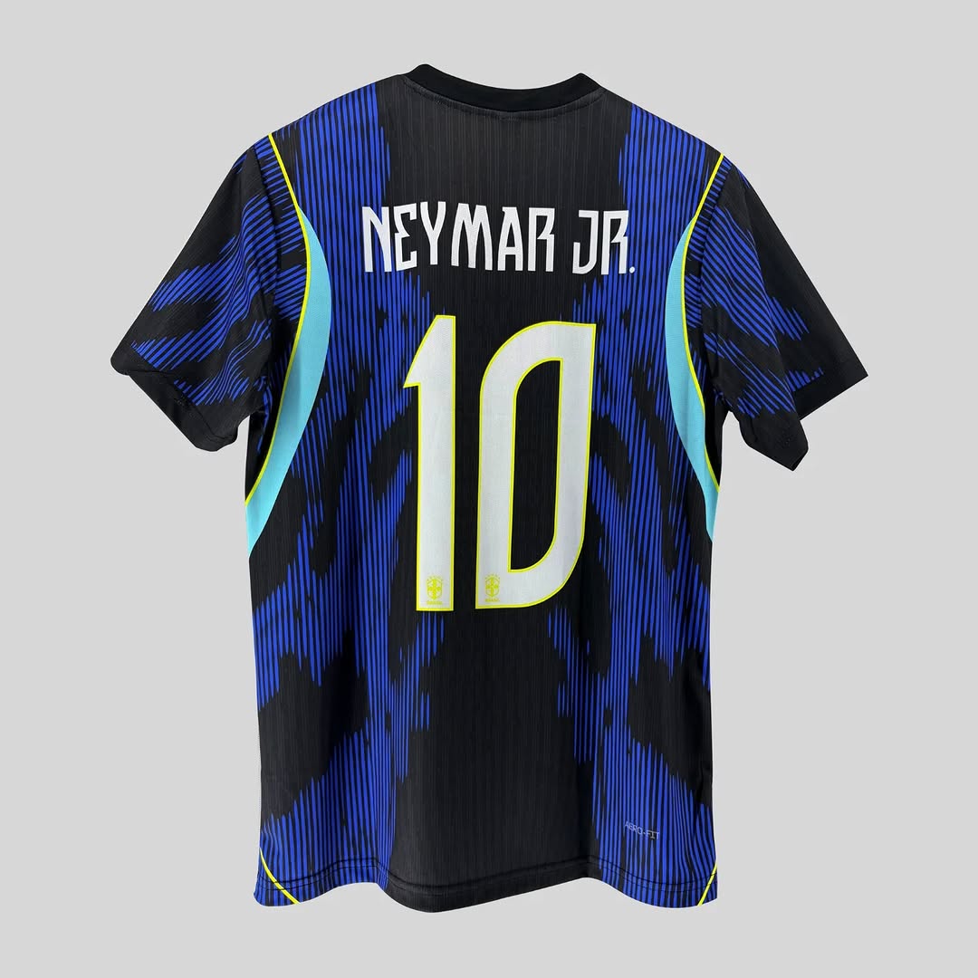 SE7EN - BRAZIL AWAY NEYMAR #10 EMBROIDERY DESIGN