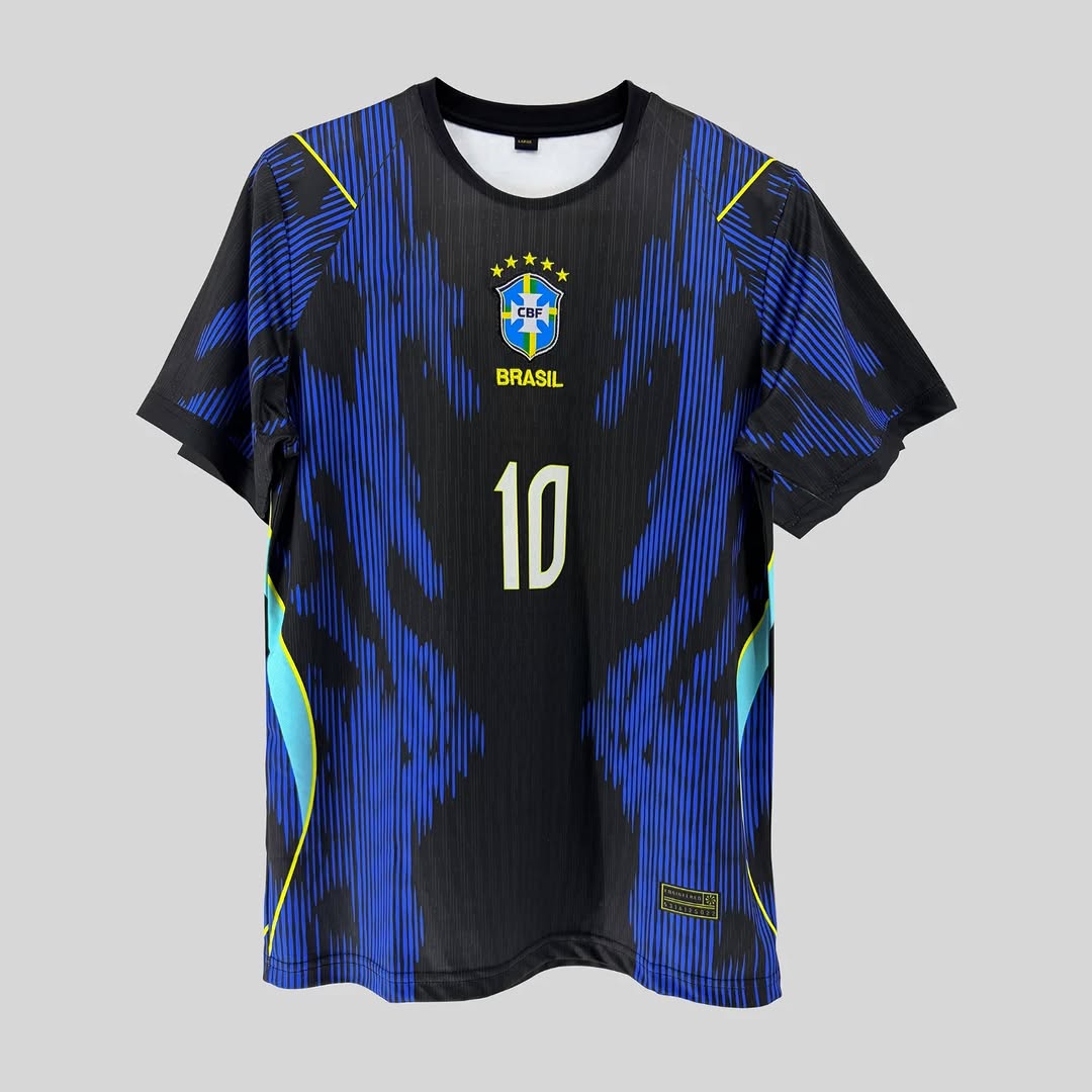 SE7EN - BRAZIL AWAY NEYMAR #10 EMBROIDERY DESIGN