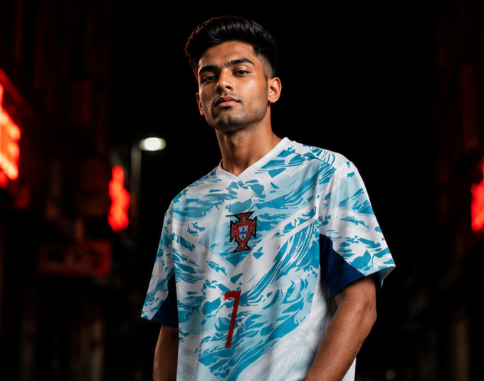 PORTUGAL AWAY RONALDO 10 EMBROIDERY JERSEY