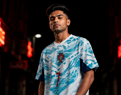 PORTUGAL AWAY RONALDO 10 EMBROIDERY JERSEY