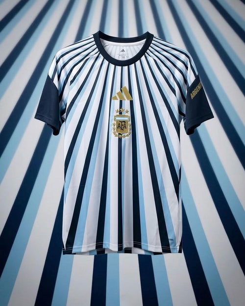 ARGENTINA PRE MATCH EMBROIDERY JERSEY