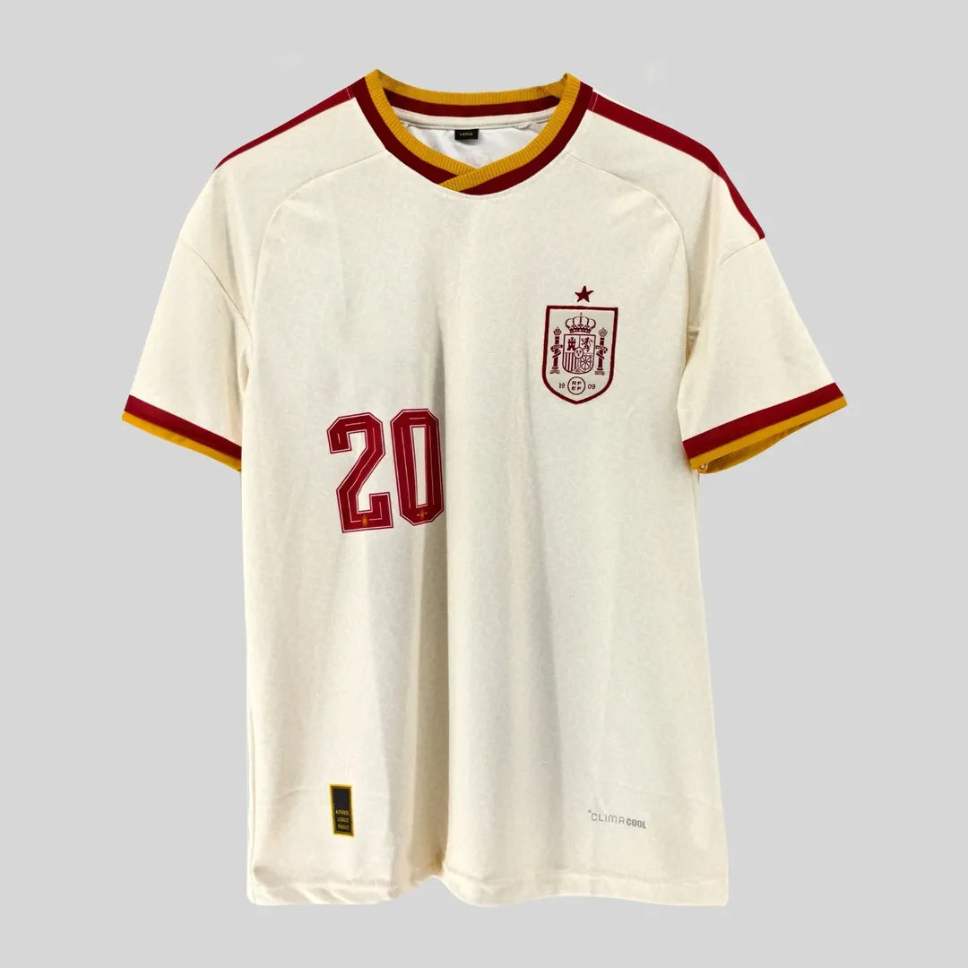 SE7EN - SPAIN AWAY PEDRI #20 EMBROIDERY DESIGN