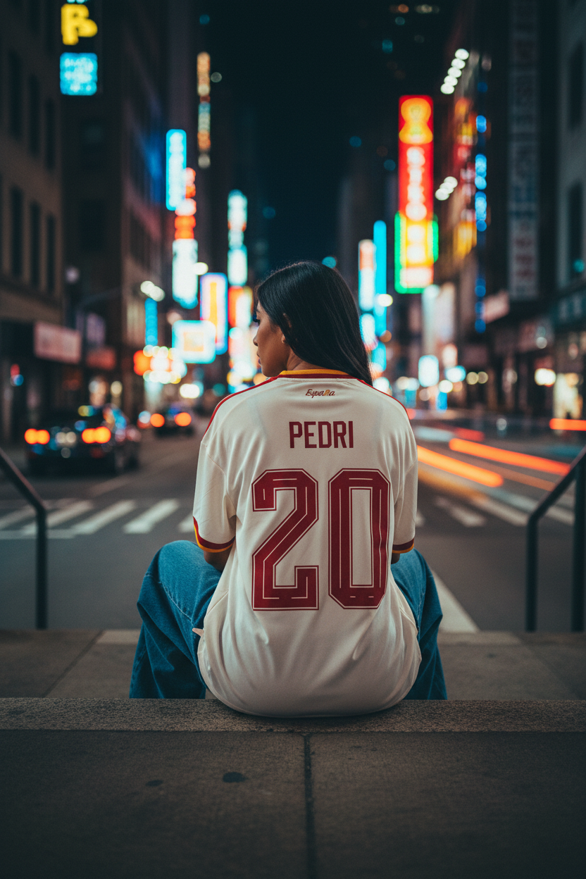 Spain Girl Back